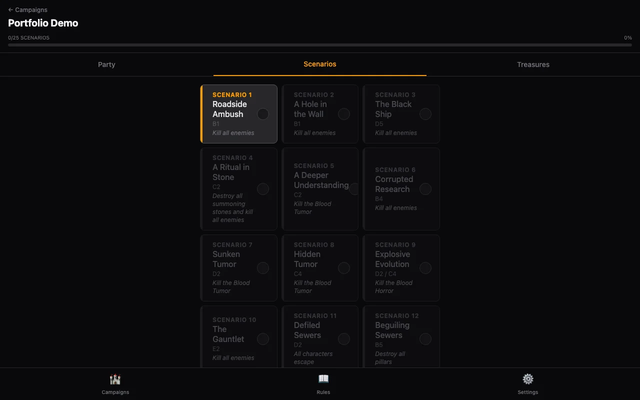 JotL Companion — app screenshot